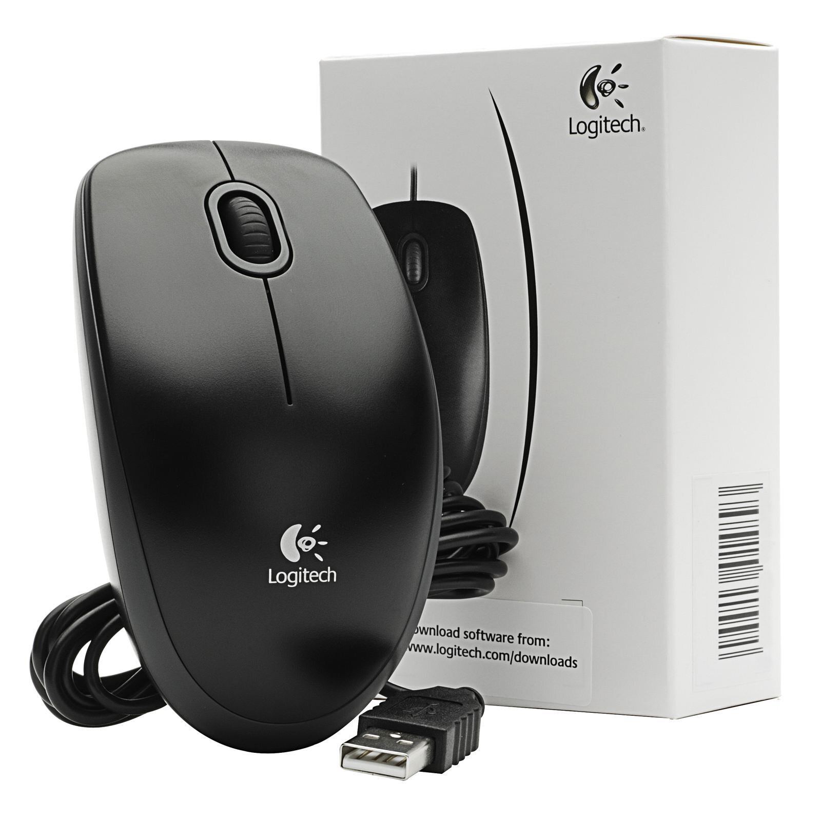 Chuột máy tính logitech b100 usb loại tốt