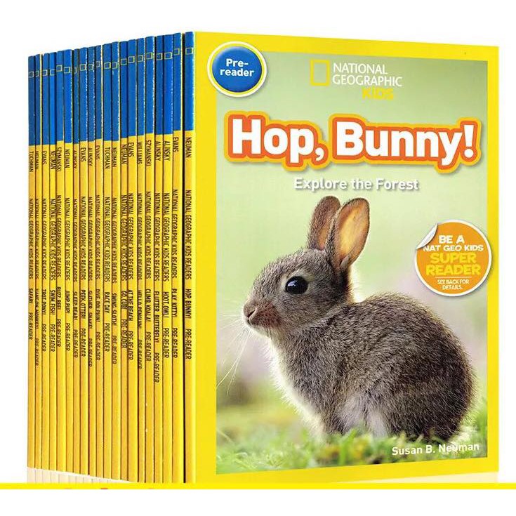 National Geographic Kids - Level PREK 20 cuốn