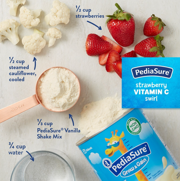 pediasure vanilla grow&gain 400g