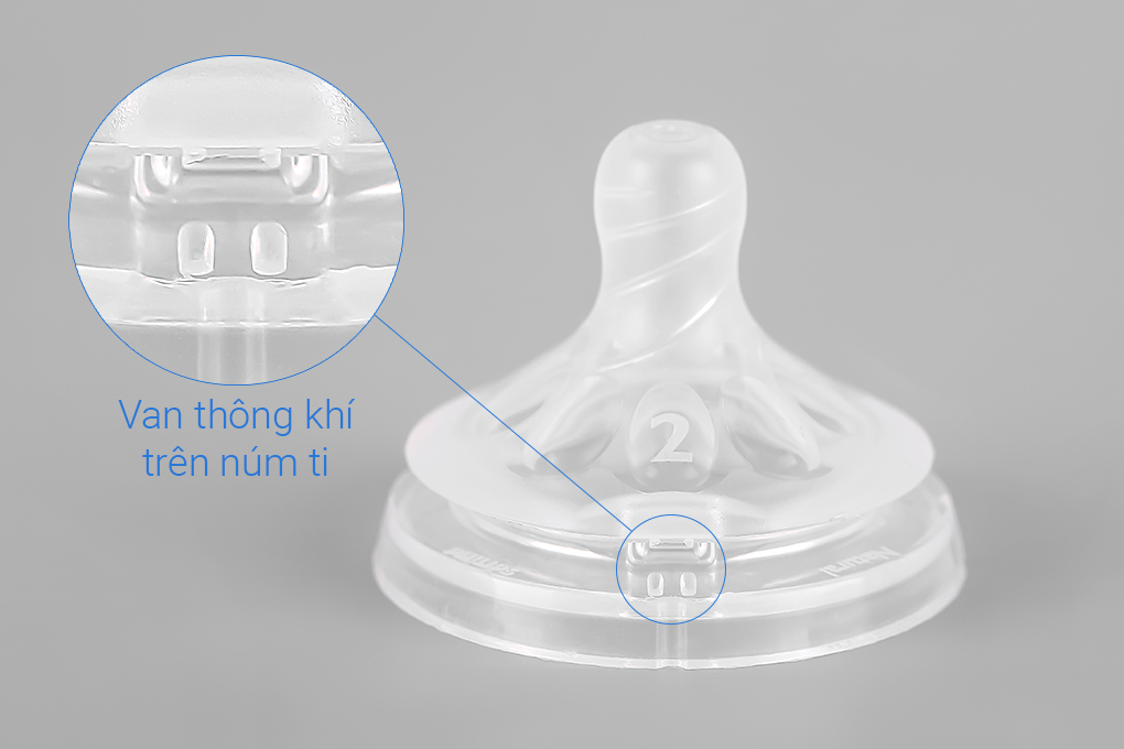 Bình sữa Avent Natural 125ml -260ml -330ml ( Được tùy chọn núm)