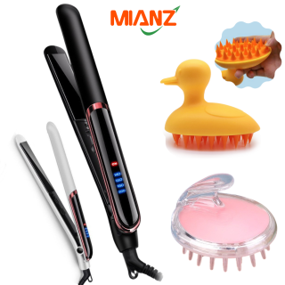 Bộ dụng cụ làm sạch và tạo kiểu tóc cao cấp Mianz - Máy duỗi, ép, uốn tóc bảo vệ tóc cùng lược gội đầu massage silicon massage da đầu Mianz Beauty thumbnail