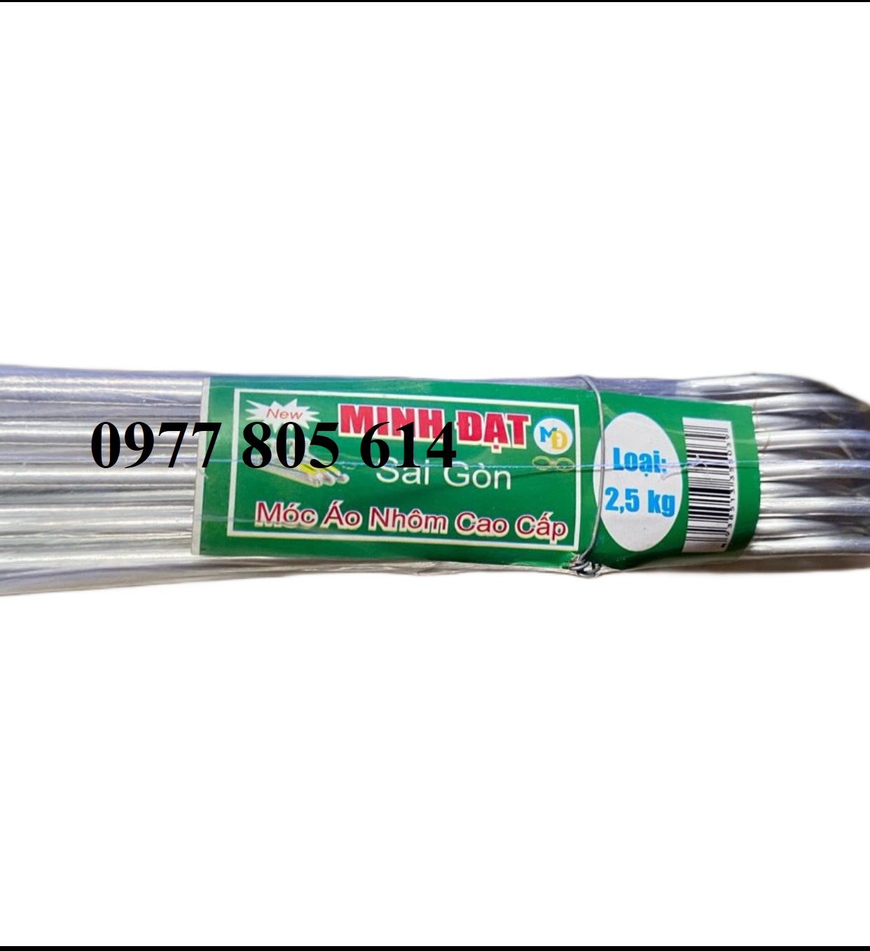 Combo 30 móc treo quần áo nhôm cao cấp Đức Hải, móc quần áo loại 2.5kg