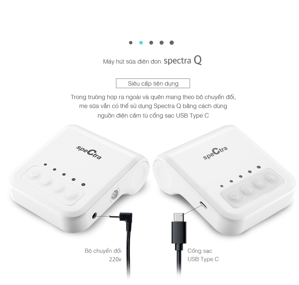 MÁY HÚT SỮA ĐIỆN ĐƠN SPECTRA Q