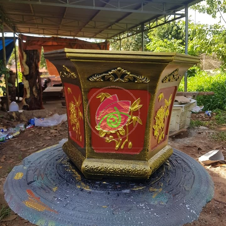 Sơn chậu màu nhũ đồng 304 hệ nước Yes Paint 850g