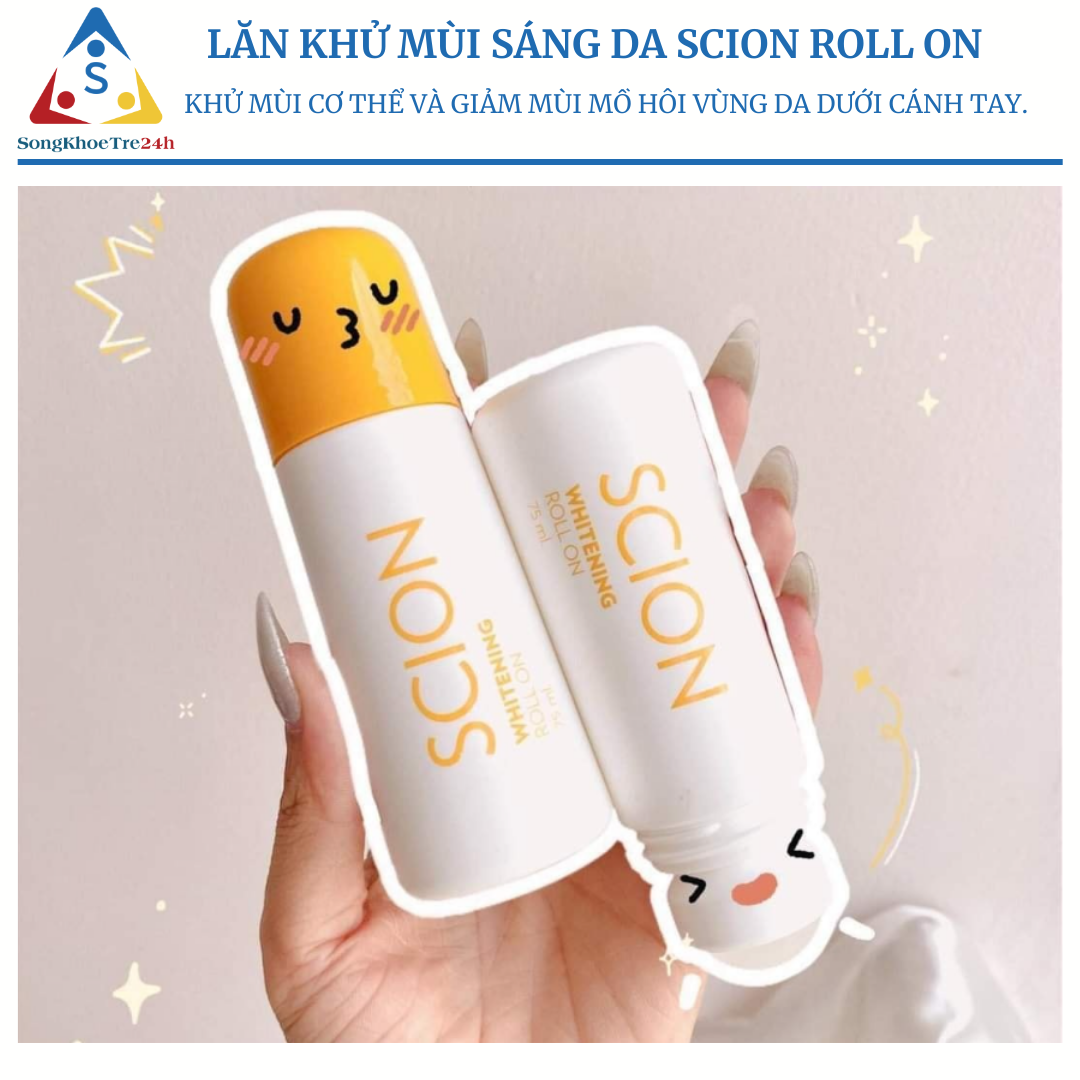 Lăn khử mùi sáng da Scion Brightning Roll On 75ml
