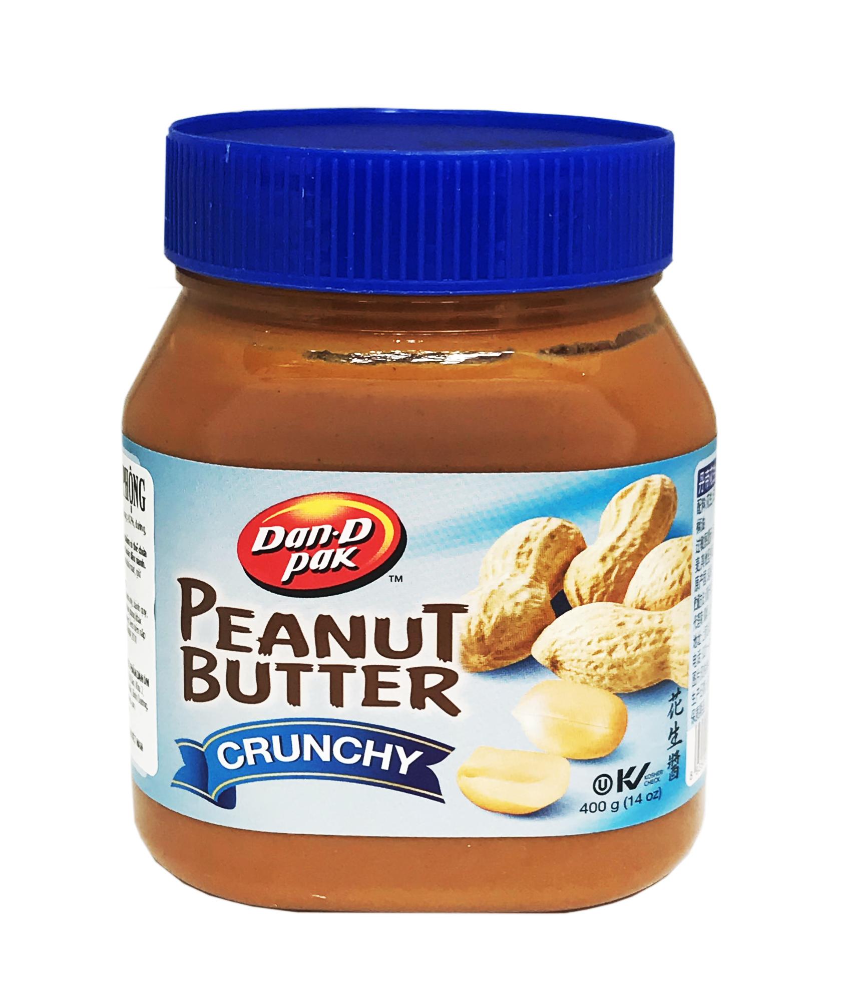 [HCM]Bơ đậu phộng Crunchy 400gr (loại còn hạt)