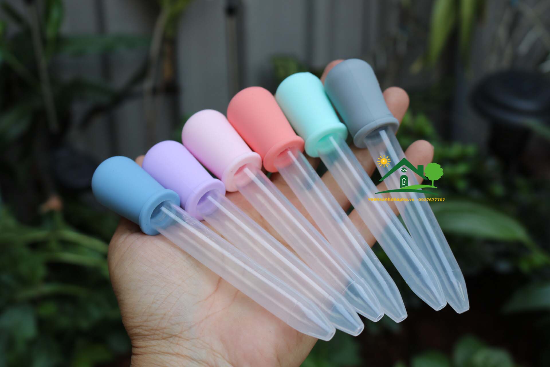 [HCM]combo 2 ống hút sữa hút phân bón có số đo lường 5ml