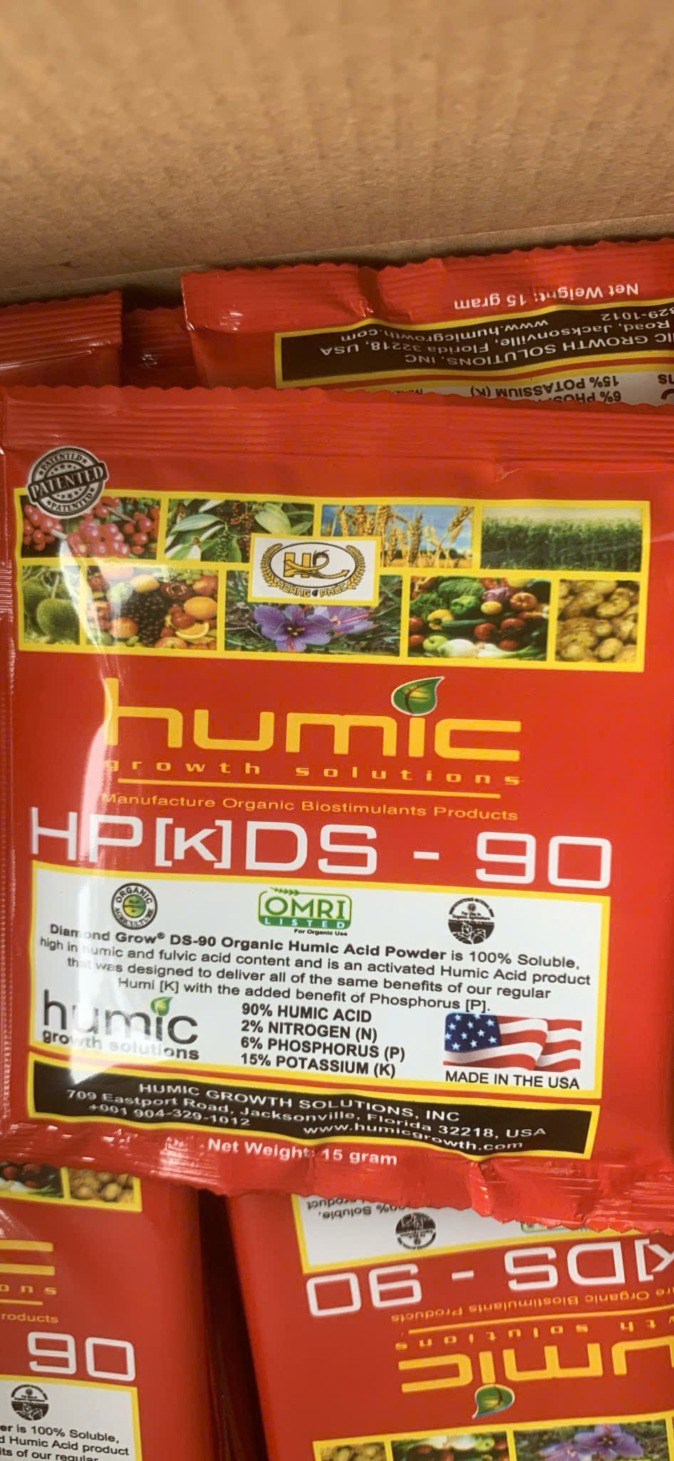 Phân bón kích rễ Humic Hoàng Phúc nhập Mỹ