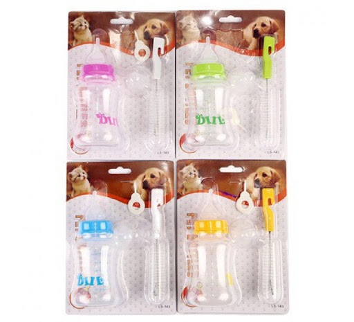 Bình sữa, bình ti cho chó mèo sơ sinh, thú cưng nhỏ 60ml