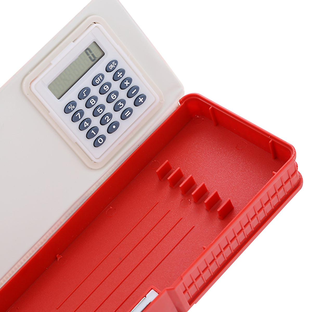Hộp Đựng Bút 2 ngăn Có Máy Tính Cho Bé ( bé gái, bé trai )
