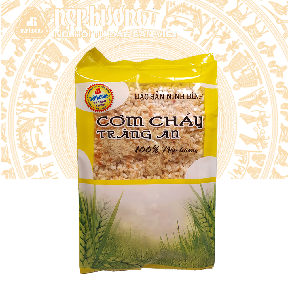 Cơm cháy Ninh Bình - Tràng An - Gói 200g - Đặc sản Ninh Bình