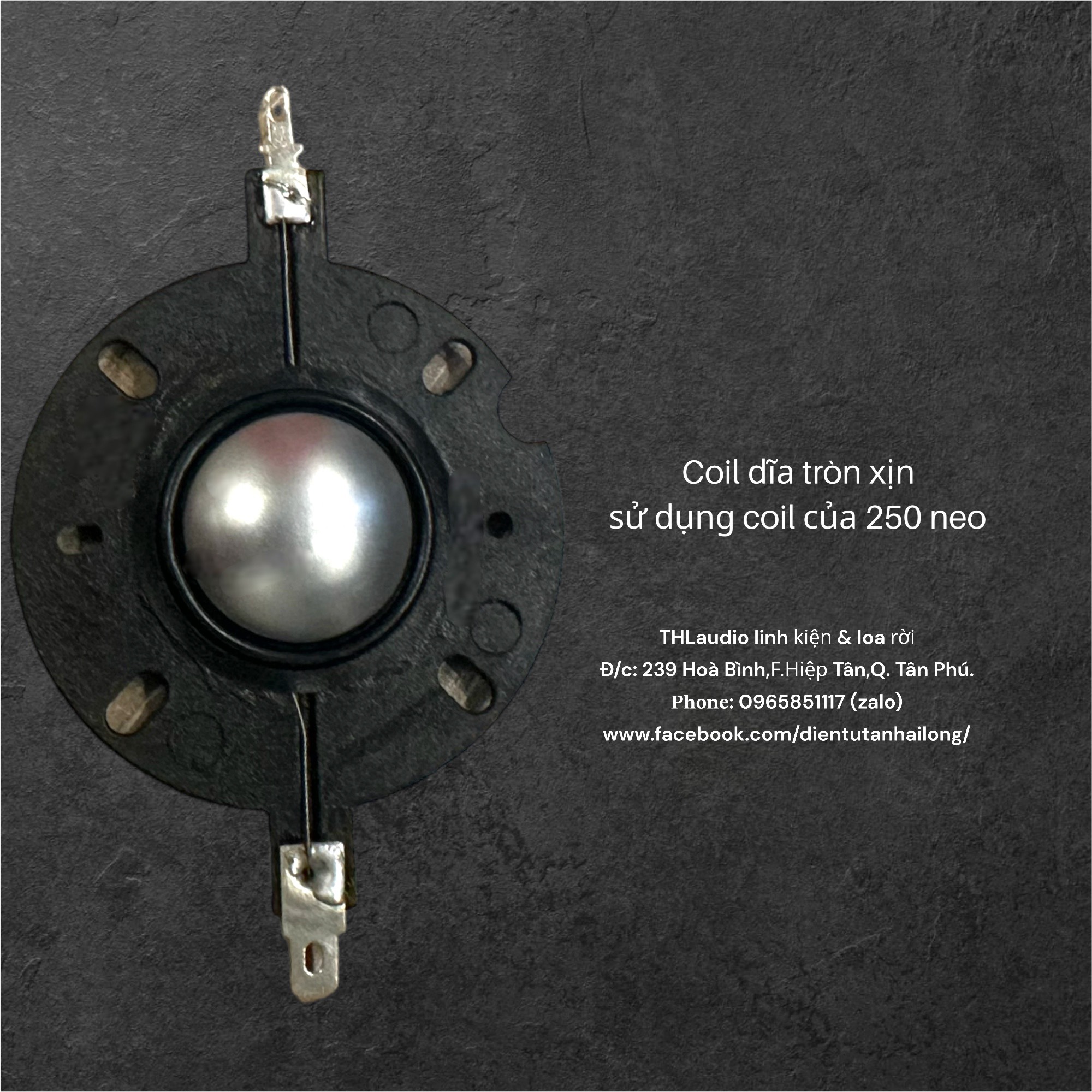 Coil treble tròn 25,5