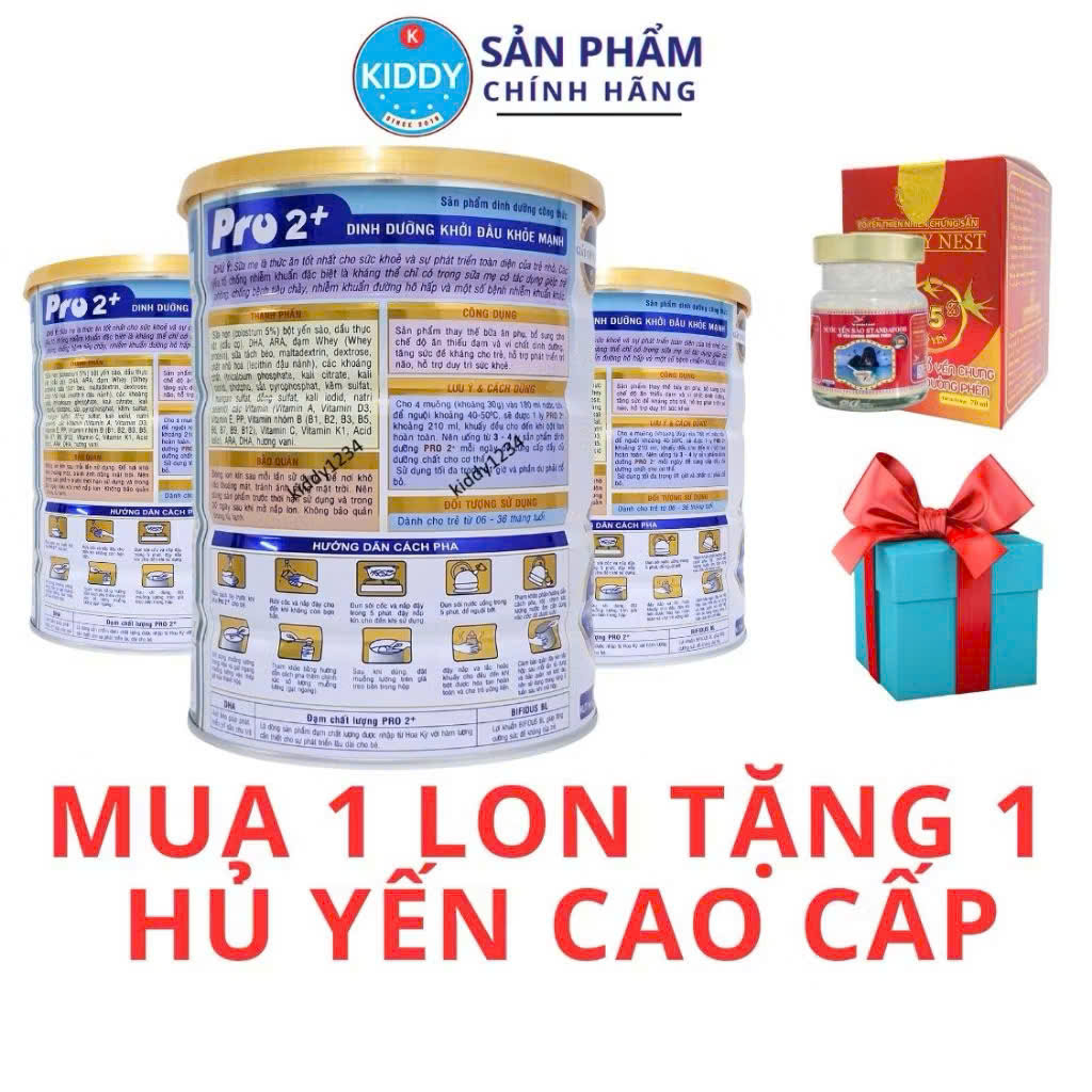 Sữa non Pisilac Pro 2 Colostrum 900g dành cho bé 6-36 tháng (kiddy1234)