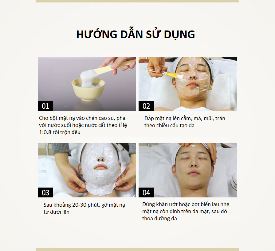 Mask dẻo Collagen tinh nghệ - sáng mịn da