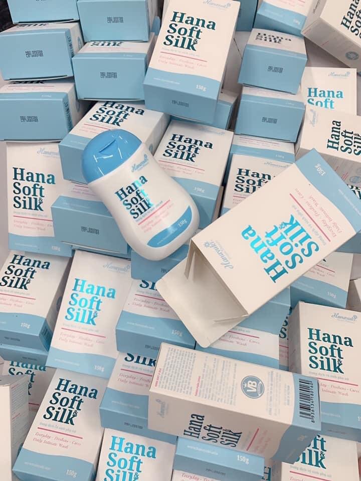 [HCM]10 chai dung dịch hana soft silk