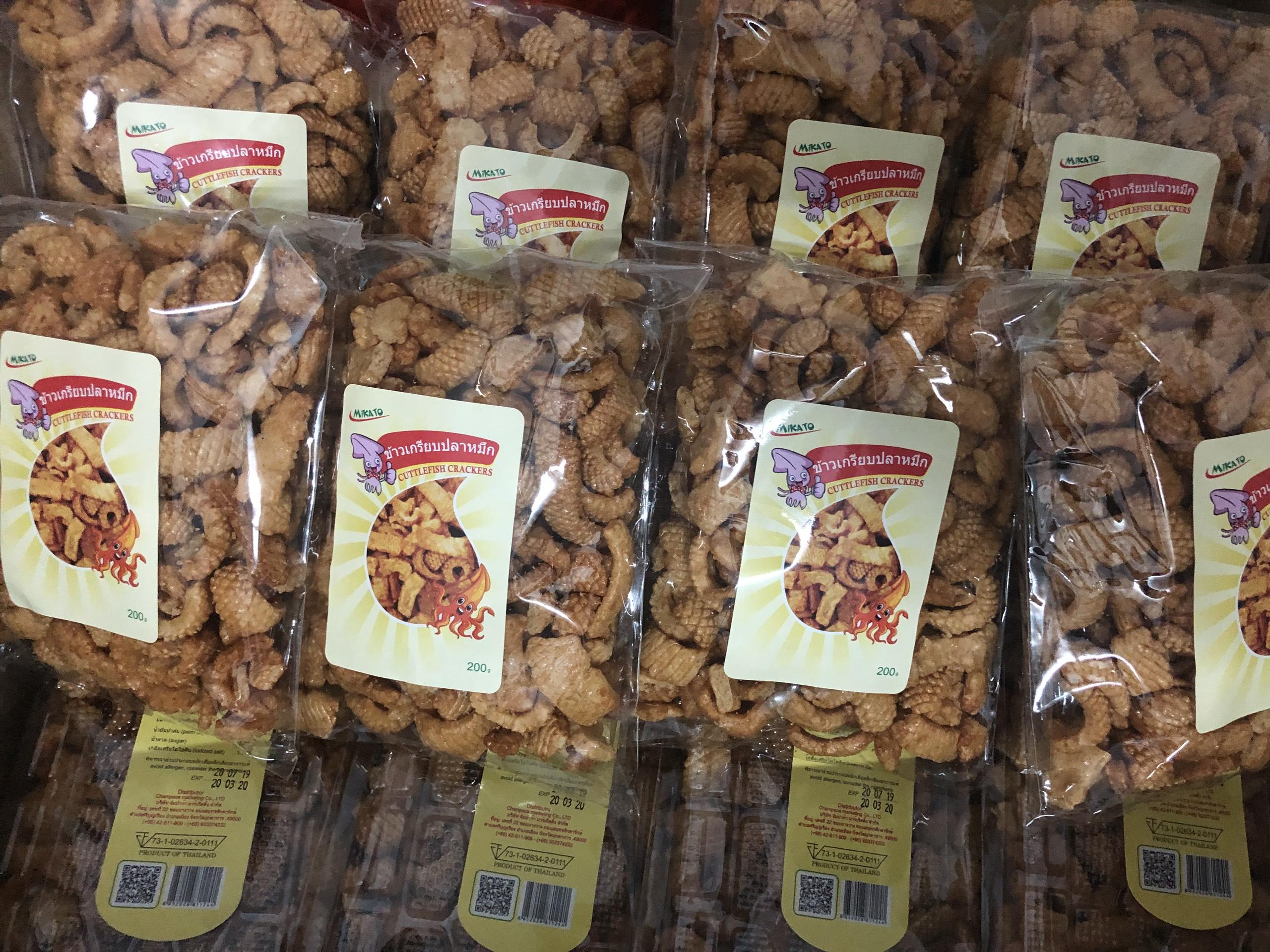 [HCM]Snack mực Thái gói 200gr