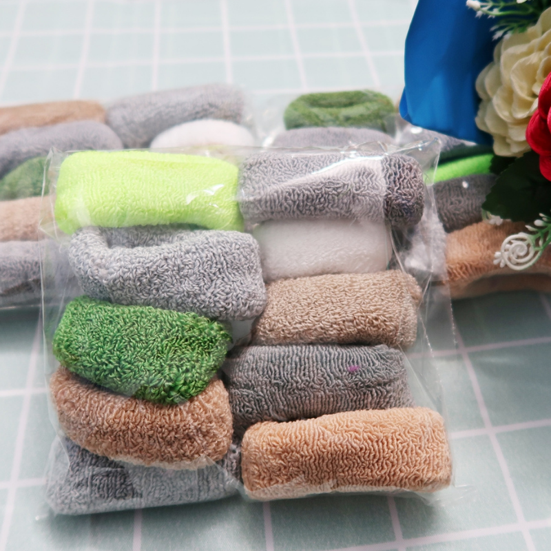 Combo 10 dây cột tóc nữ chất liệu len thun co giãn tốt không siết tóc
