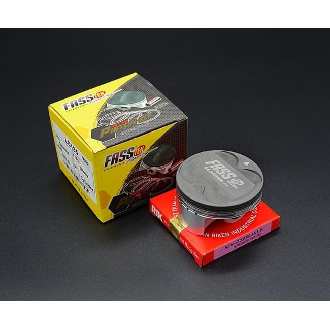 Bộ Piston nén Fasstek Racing 65mm 3 bạc cho Exciter