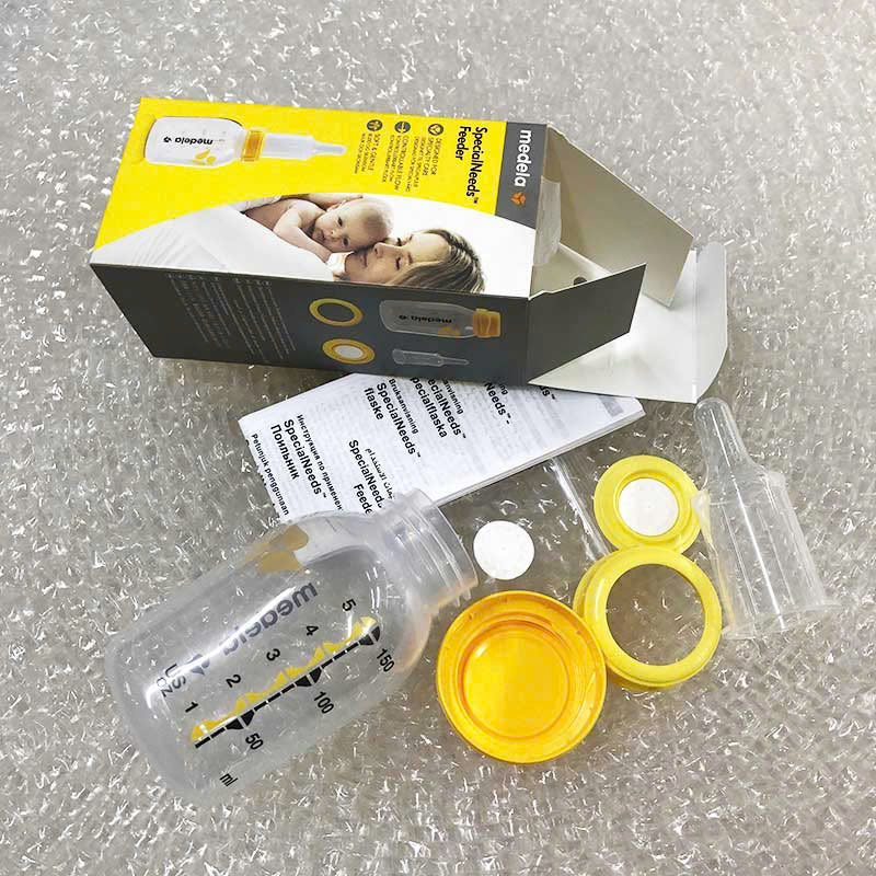 Bình Sữa Medela Cho Trẻ Hở Hàm Ếch, Bú yếu