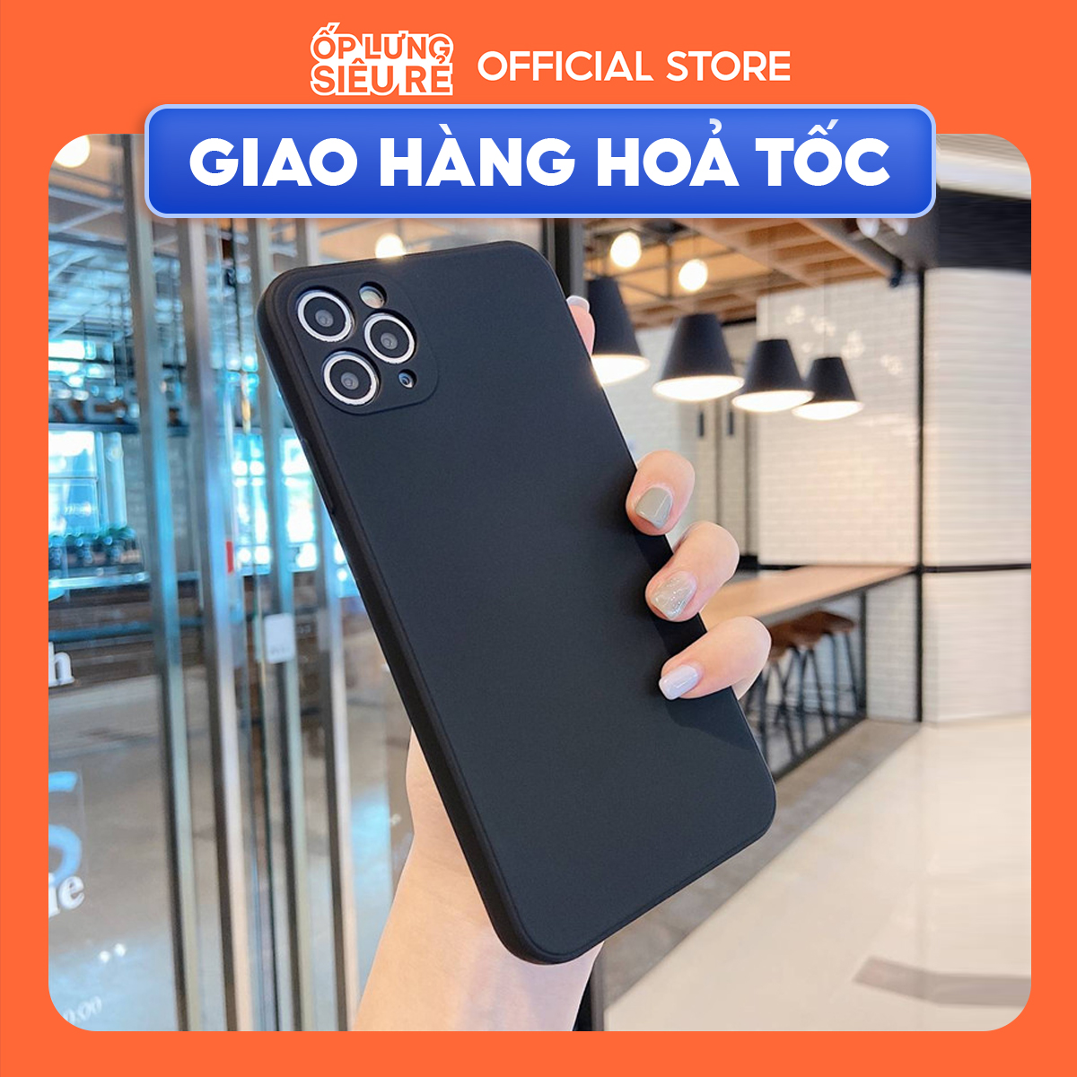 Ốp lưng Realme C2/Realme 5s/....dẻo cạnh vuông trơn màu