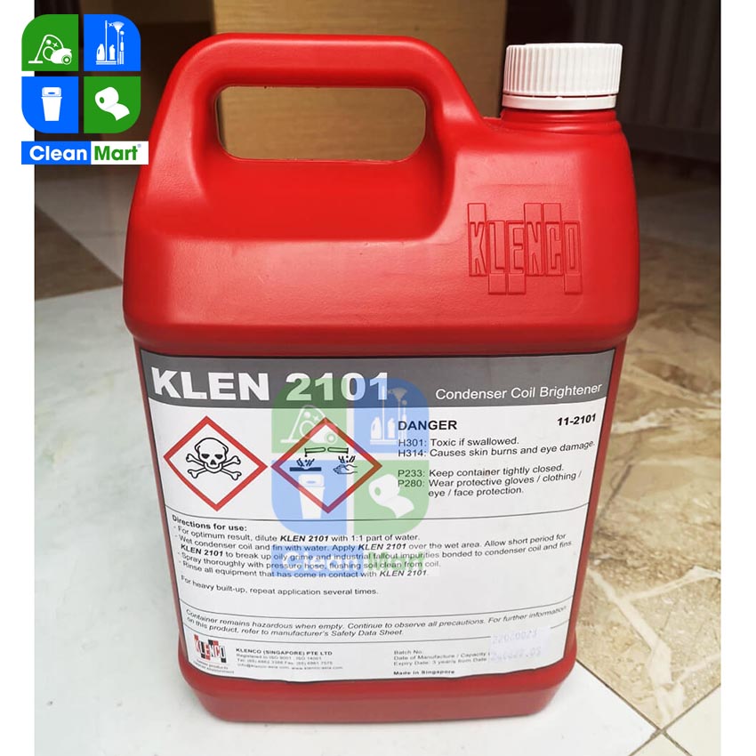 [KLENCO] Hóa Chất Làm Sạch Dàn Ngưng Tụ KLEN 2101 Can 5 Lit - CLEAN MART