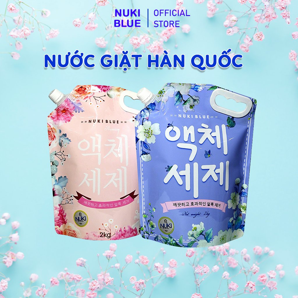 Nước giặt Nuki Blue Hàn Quốc