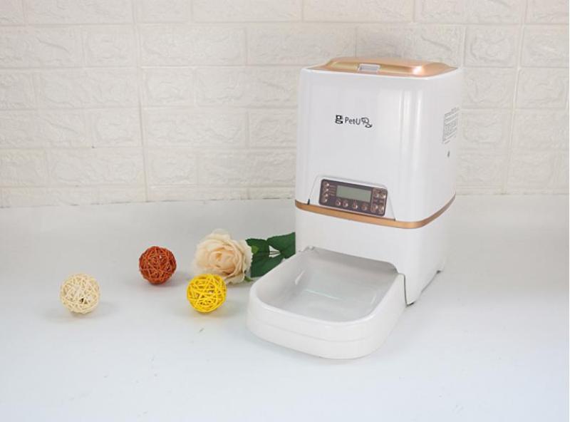 Máy cho chó mèo ăn tự động, hẹn giờ 4 bữa ăn mỗi ngày B3309