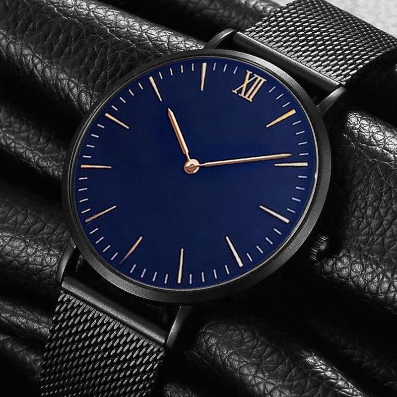 Đồng hồ nam dây lưới Geneve PKHRG005-3 (vàng hồng)