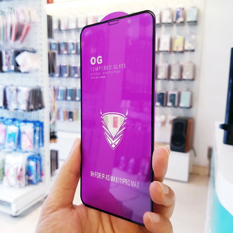 [HCM][HOT] KÍNH CƯỜNG LỰC OG FULL MÀN IPHONE 6G/ 6S / 7G / 8G (Hình thật)