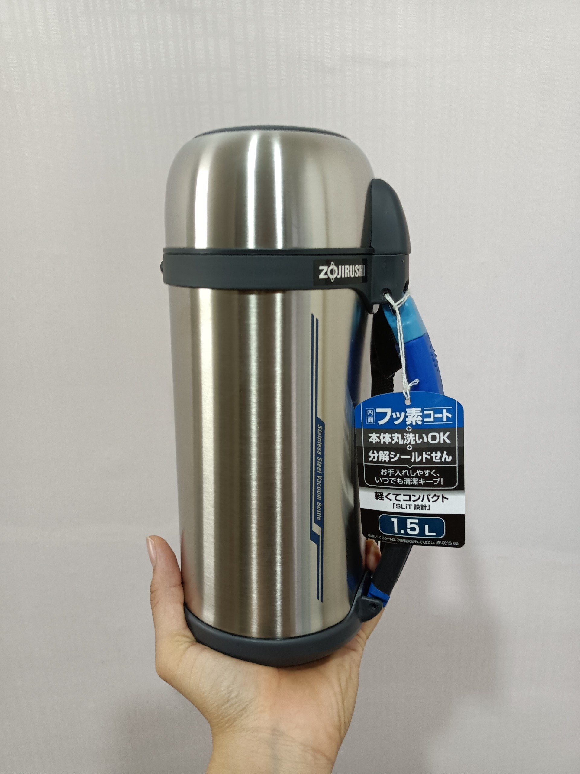 ZOJIRUSHI SF-CC15-XA 1.5L Stainless Water Bottle Thermos Flask