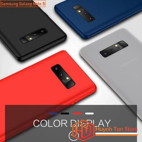 Ốp lưng Samsung Note 8 TPU dẻo siêu mỏng ôm sát máy.