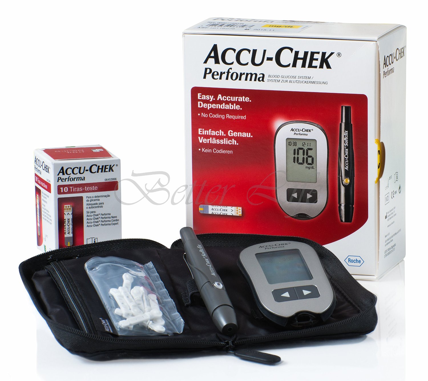Máy đo đường huyết Roche Accu Chek Active Performa