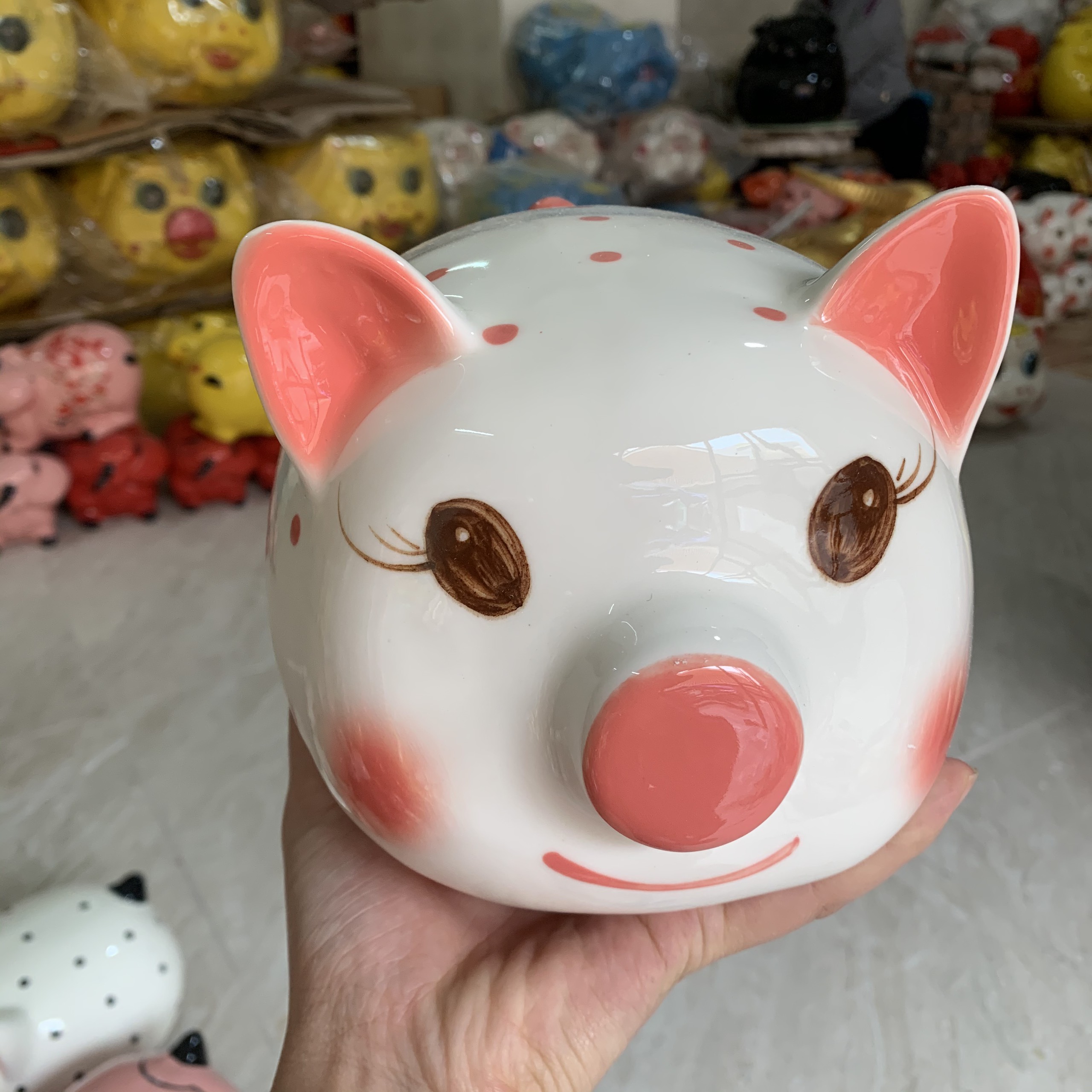 Ống heo - Con heo đất tiết kiệm may mắn siêu đẹp