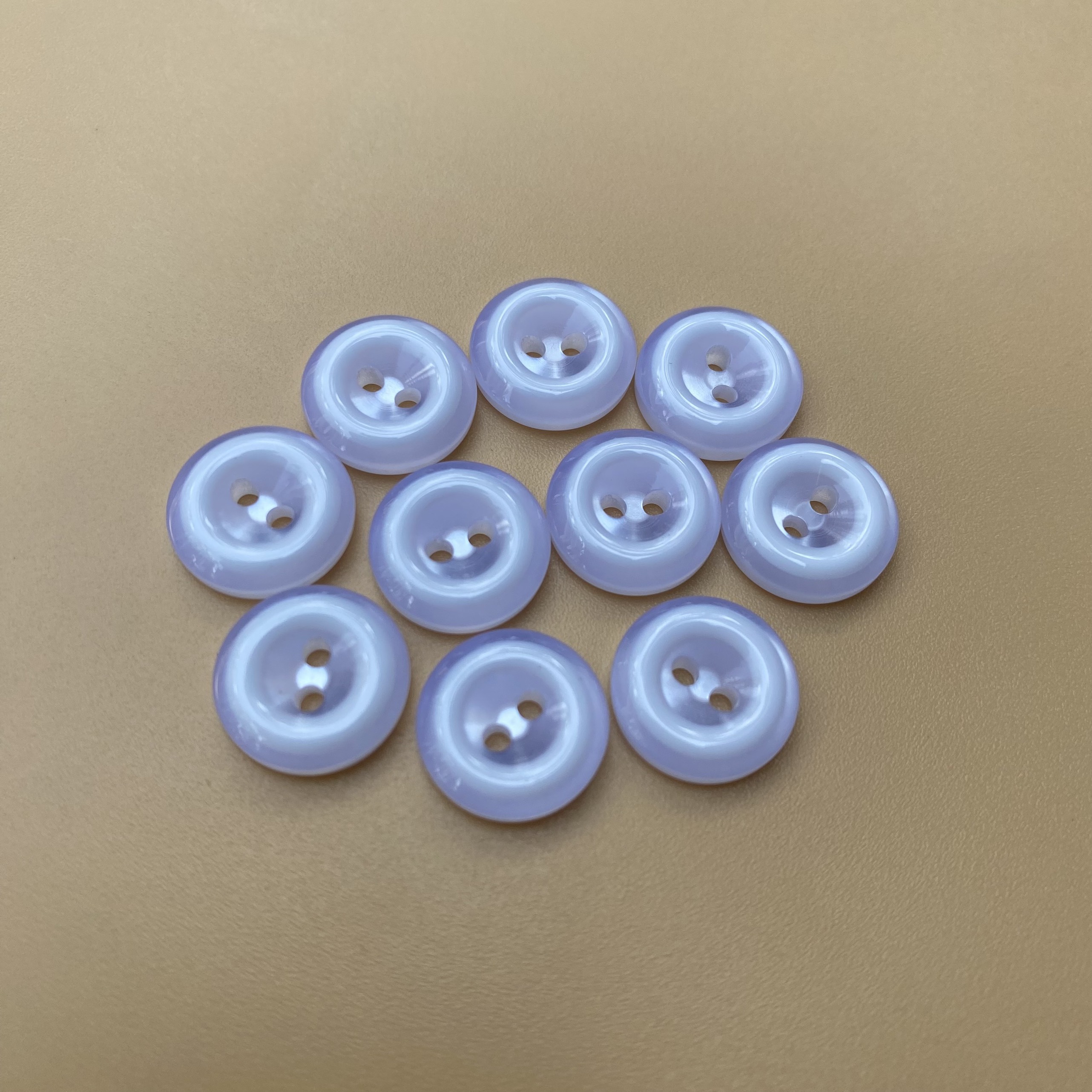 10 Cái Nút Áo Sơ Mi Trơn Màu Size 12mm (1.2cm)