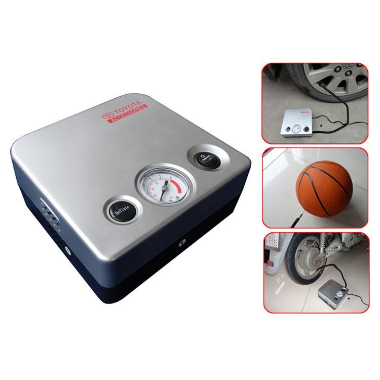 Máy Bơm Lốp Ô Tô Mini 12V Toyota Accessories