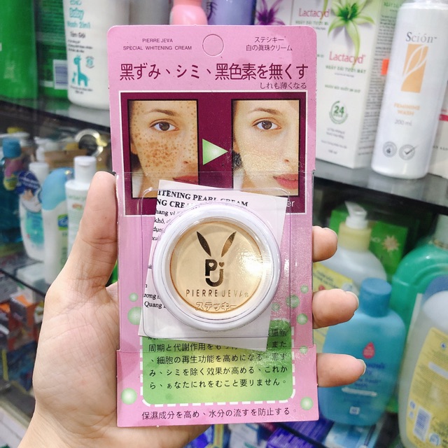 Kem Con Thỏ Sạch Nám Pierre Java Đài Loan 12g