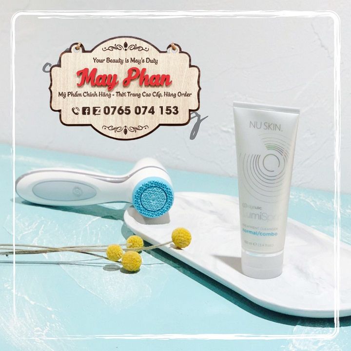Sữa rửa mặt Nuskin Lumispa Ageloc