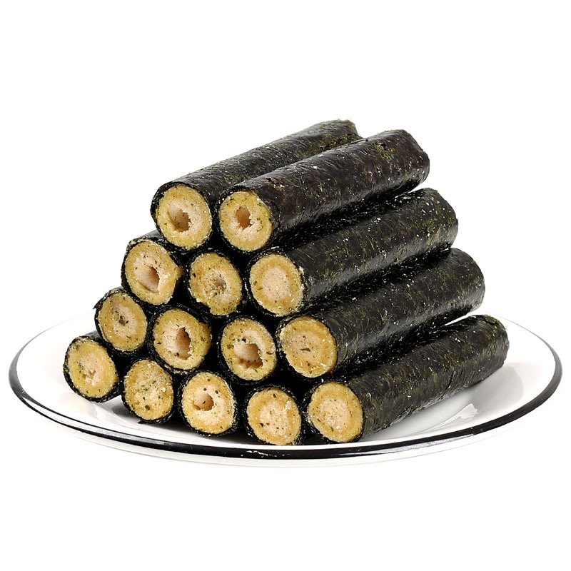100g snack rong biển cuộn trứng muối/ rong biển cuộn chà bông thịt ruốc trứng ăn vặt đã nghiền