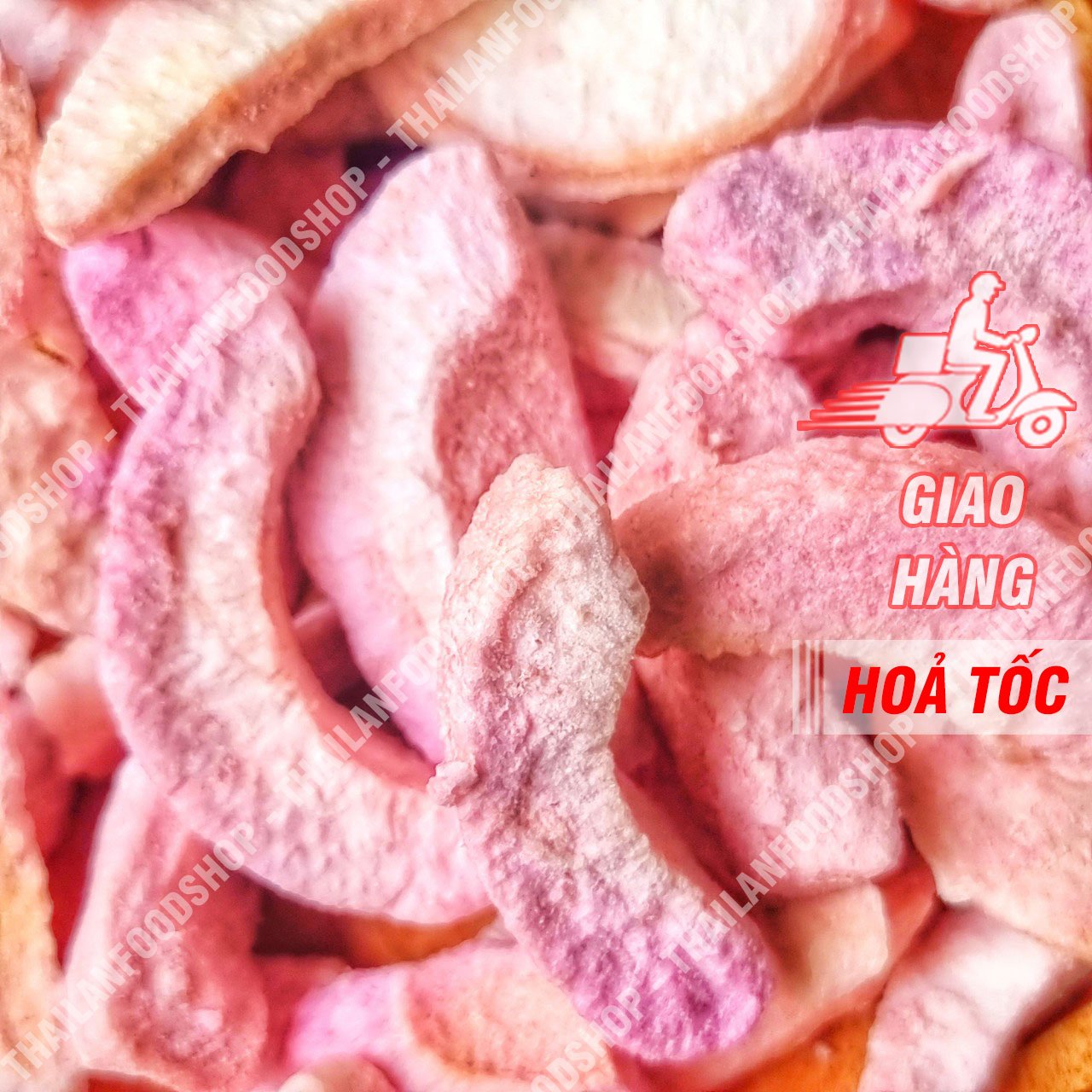 Đào Sấy Thăng Hoa ( Sấy Đông Khô ) - Túi 500Gram