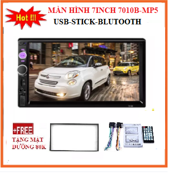 màn hình dvd cho ô tô - Màn hình xe hơi lắp chung 7" FULL HD cao cấp, Hỗ trợ nhiều tính năng, Đồ chơi xe hơi đẳng cấp