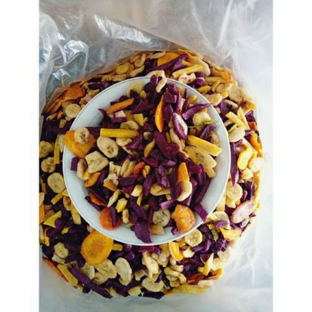 TRÁI CÂY SẤY THẬP CẨM VỤN[500G]