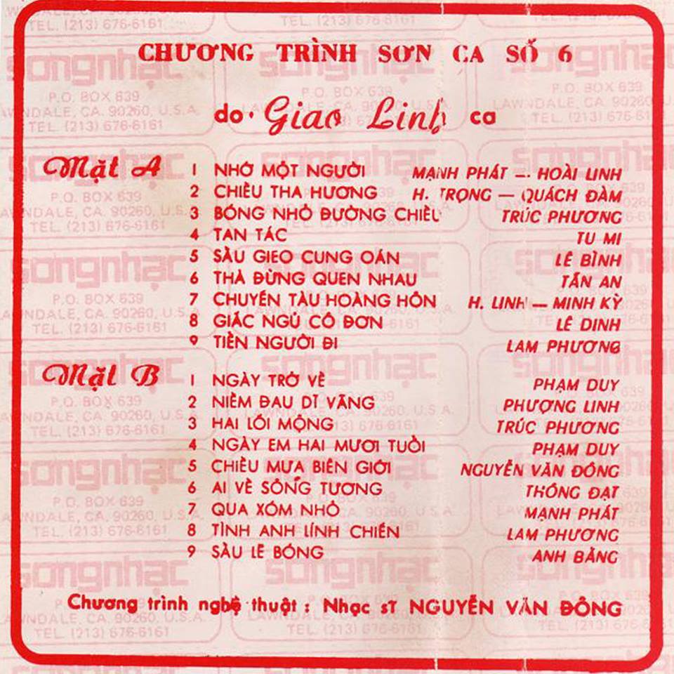 [MDCD] Đĩa Nhạc CD 1975 - Trọn Bộ Sơn Ca 20 Đĩa CD