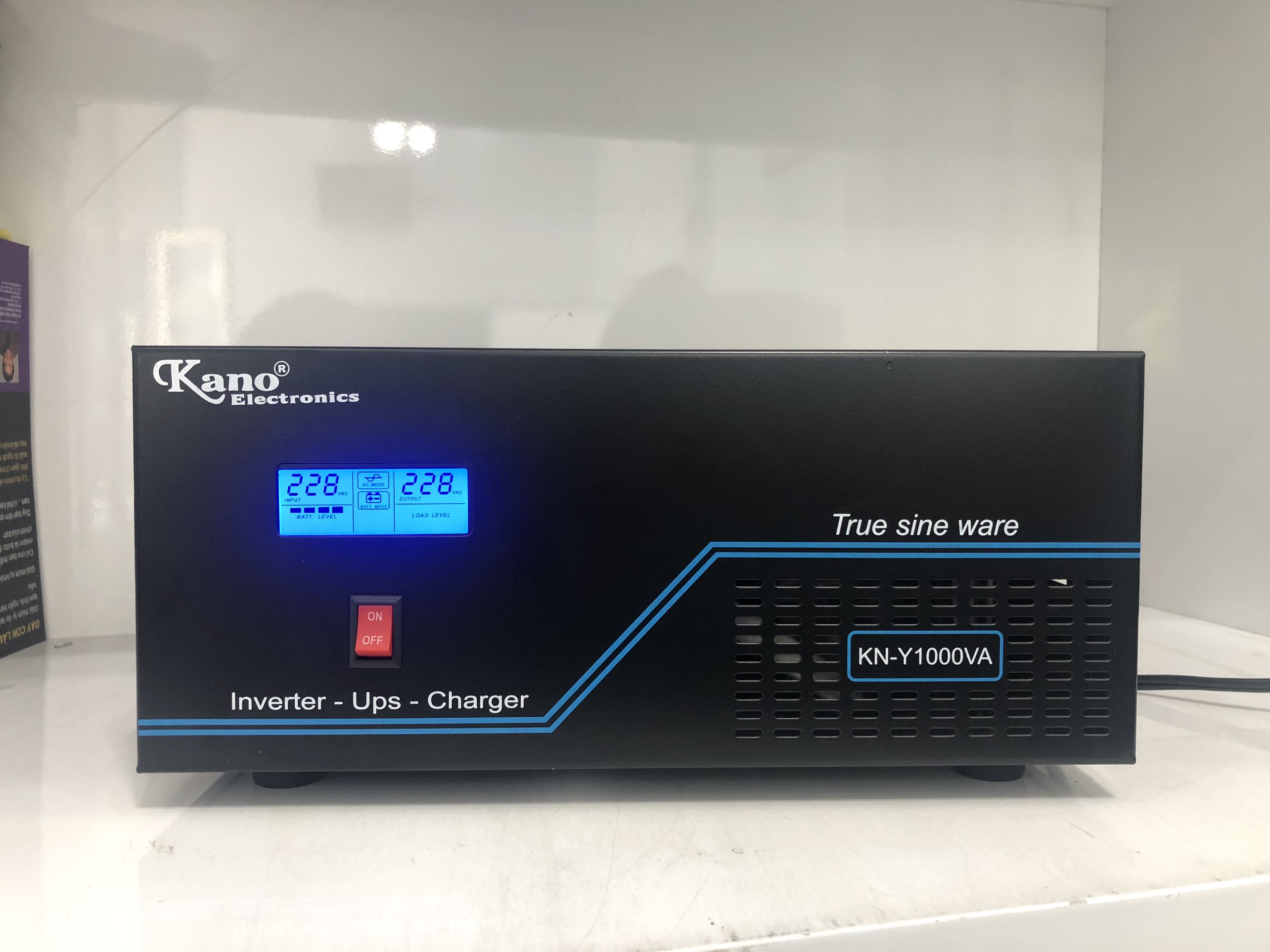 Bộ Kích Điện Sóng Sine chuẩn 12V Lên 220V- 1000VA-Sạc Tự Động nâng cao tuổi thọ các thiết bị điện.