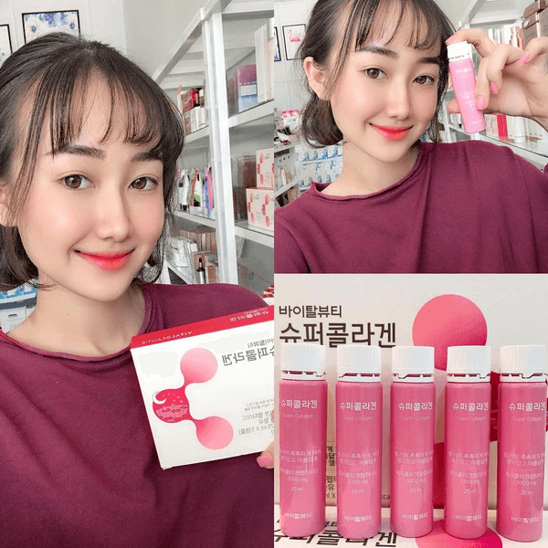 Bộ Dưỡng Trắng VB Collagen Hàn Quốc 30 lọ