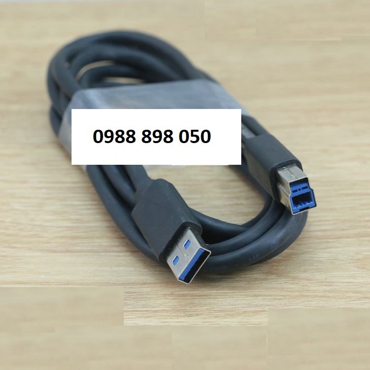 Cáp USB 3.0 Type A Sang Type B Tốc Độ Cao Hàng Chuẩn Bóc Máy