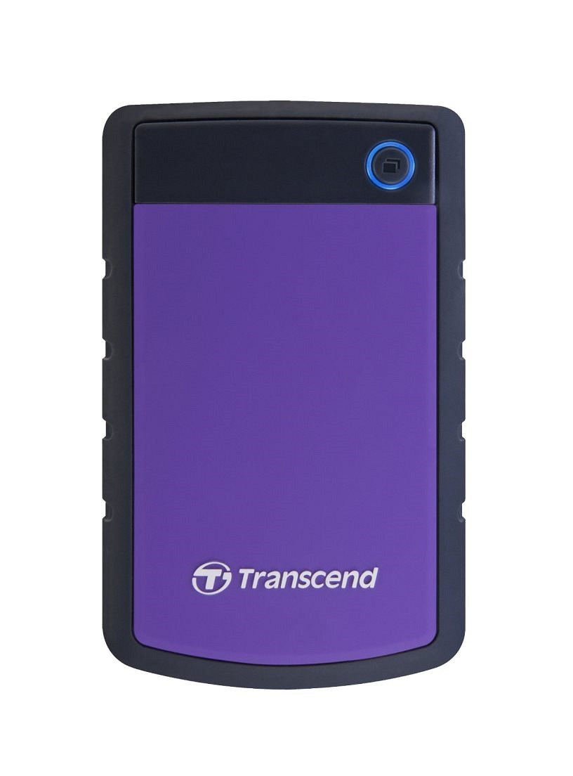 Ổ cứng di động Transcend 2TB H3P (TS2TSJ25H3P) (Tím) Chính Hãng TẶNG HỘP BẢO VỆ TRANSCEND