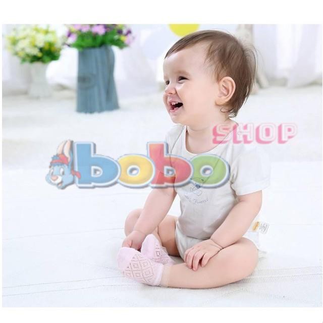 [HCM]Set 5 Đôi Vớ Tất Lưới Cho Bé Từ 0-12 Tháng Tuổi