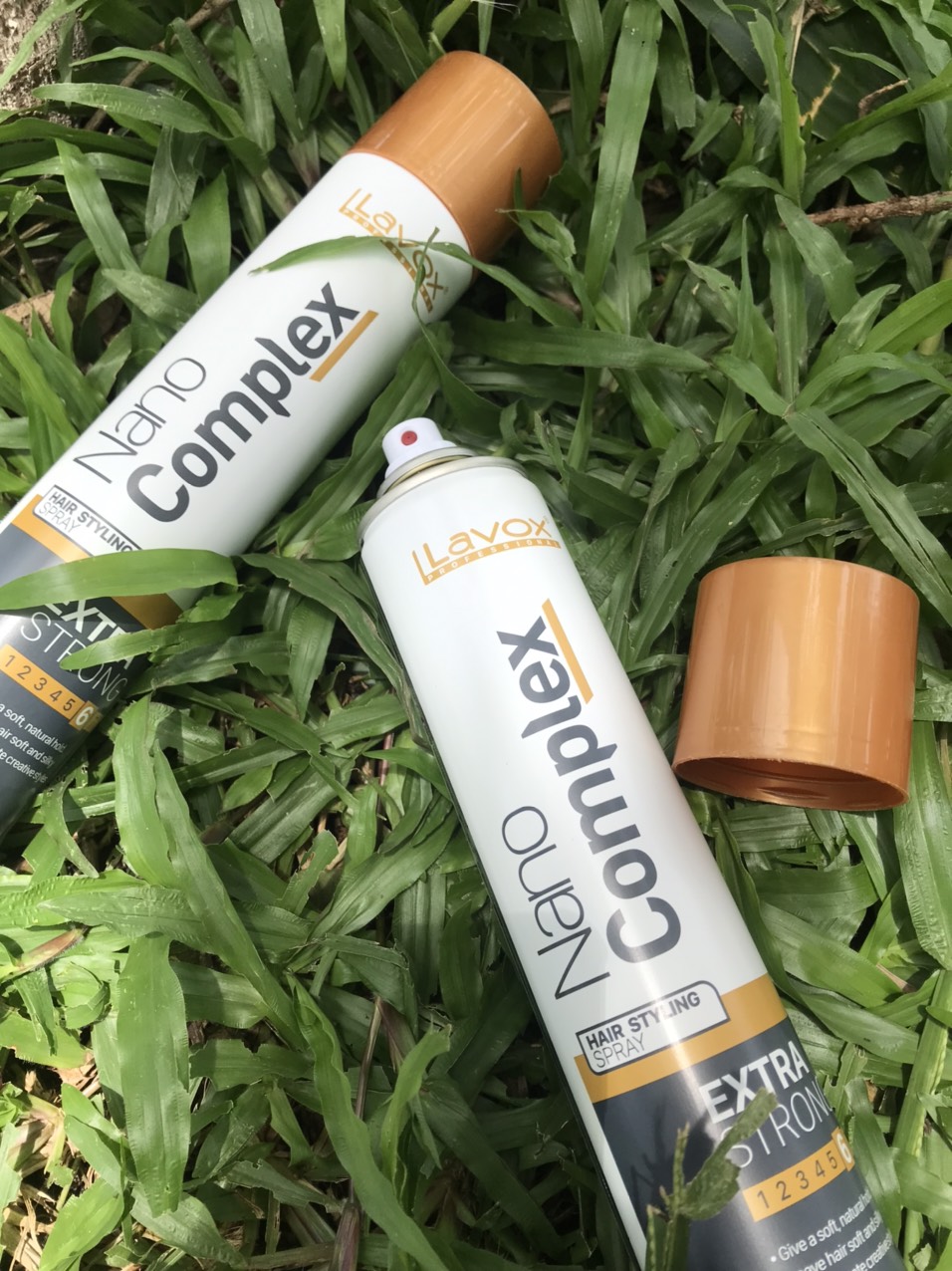 Keo Xịt Tóc  & Tạo Nếp Tóc  Tự Nhiên  NANO COMPLEX Chai 420ml