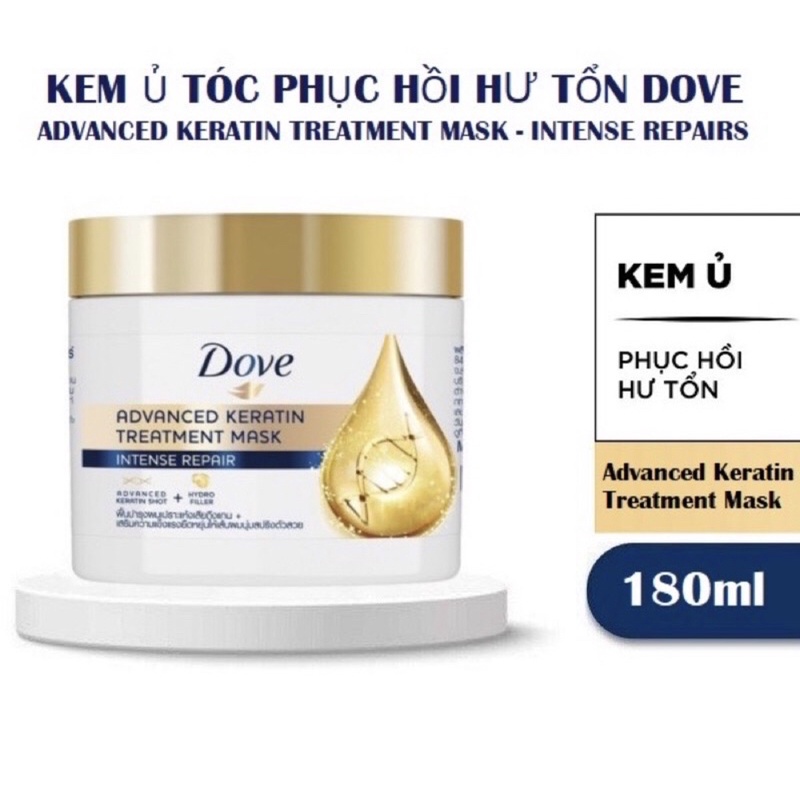 Kem Ủ Tóc Phục Hồi Hư Tổn DOVE