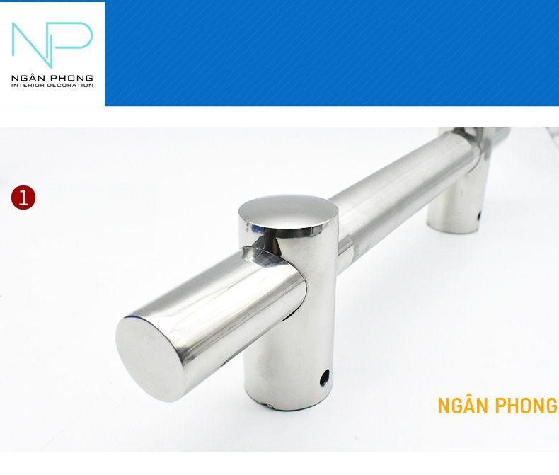 [HCM]TAY NẮM CỬA KÍNH INOX 201